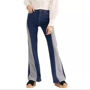 Free People We The Free Flip It & Reverse It Wide Leg Jeans